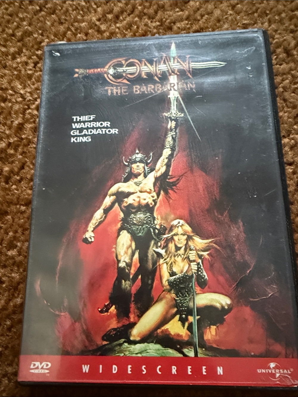 Conan The Barbarian DVD